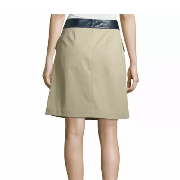 Tory Burch leather waist utility joss skirt - Picture 11 of 11